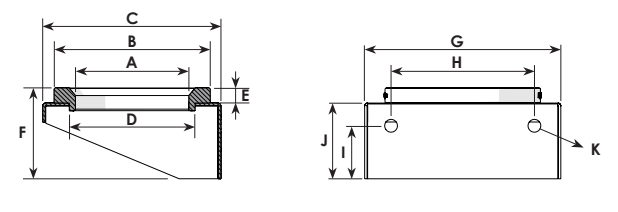 Support Bracket Dimensional Drawing