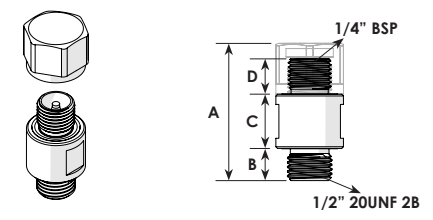 Gas Valve Dimensional Drawing